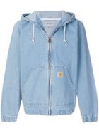 Carhartt Denim Zip Hoodie - Blue
