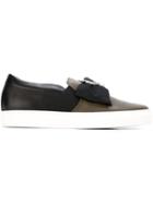 Lanvin 'pull-on' Bow Detail Slip-on Sneakers