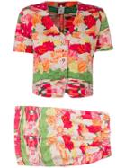 Kenzo Pre-owned 1970's Shorts And Blouse Set - Pink