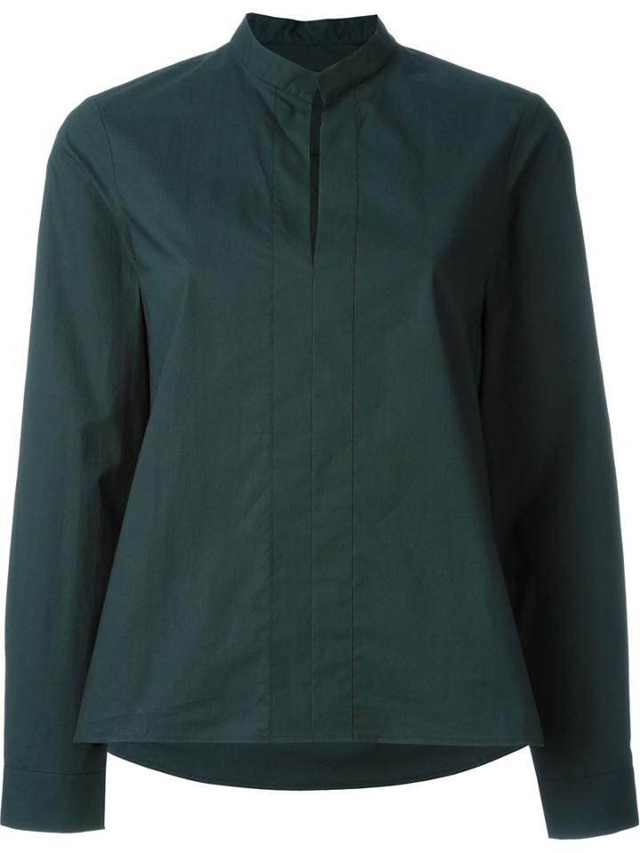 Odeeh Band Collar Blouse