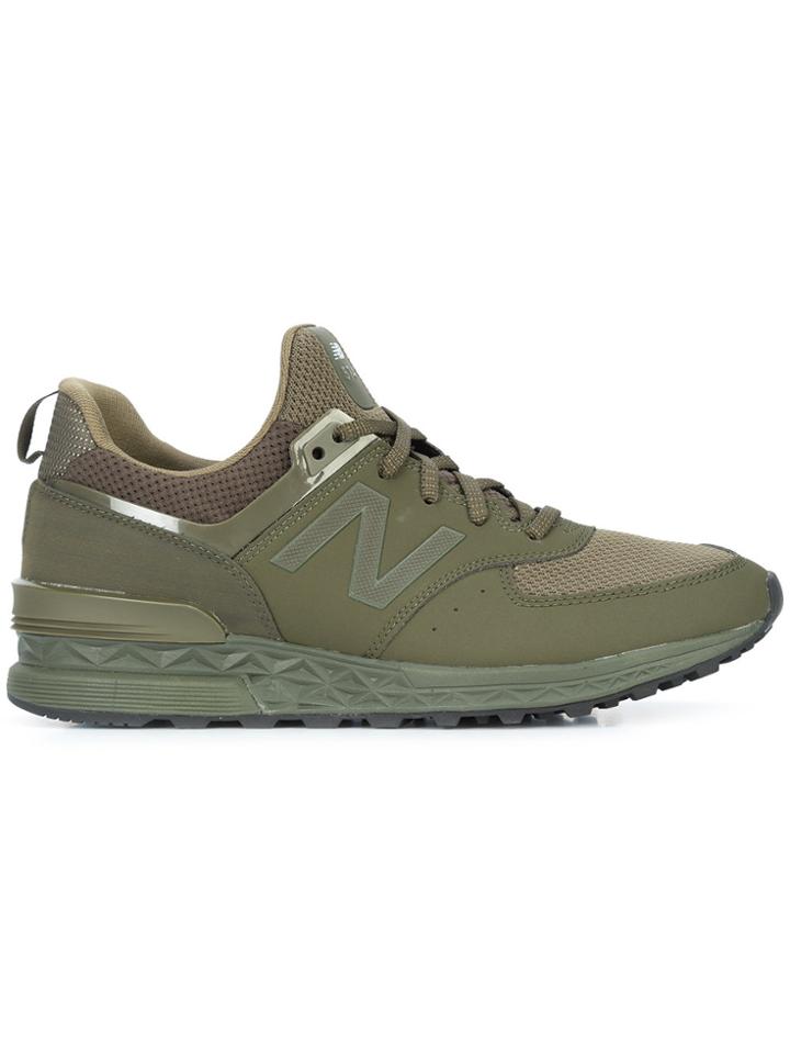 New Balance 574 Sport Sneakers - Green