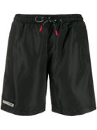Plein Sport Drawstring Swim Shorts - Black