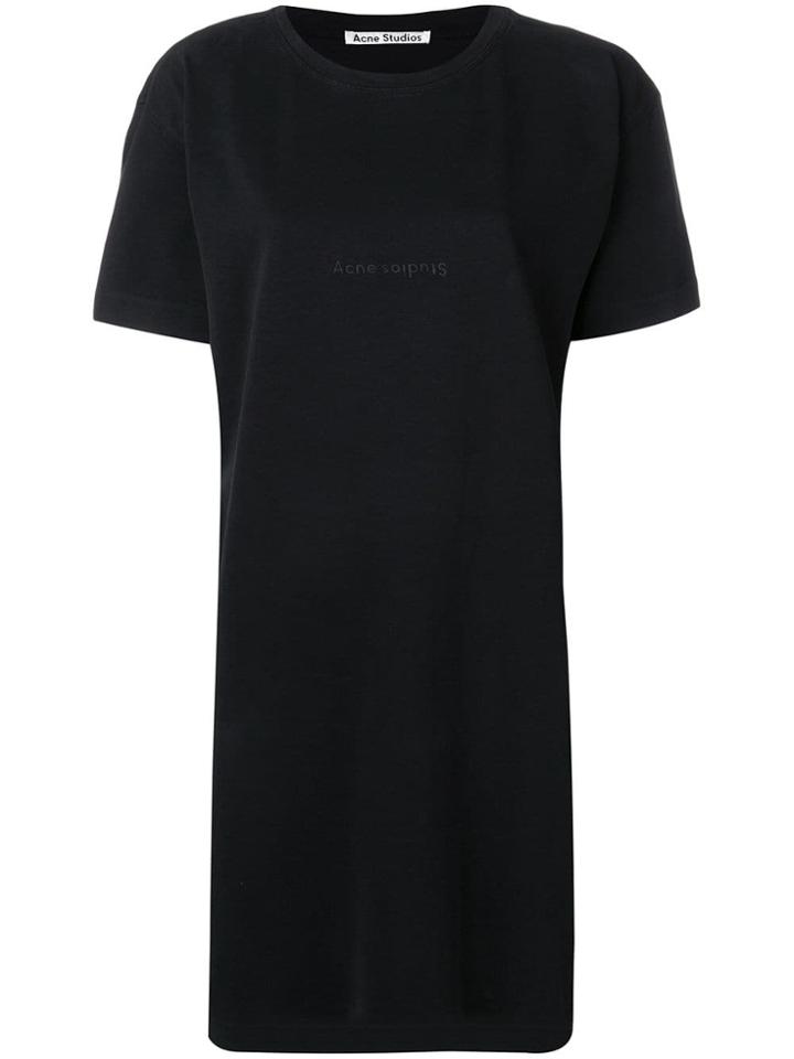 Acne Studios Joupa T-shirt Dress - Black