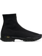 Alyx Black Knit Hiking Boots