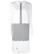 Thom Browne - Mid-length Shirt Dress - Women - Cotton/nylon/polyurethane - 38, White, Cotton/nylon/polyurethane