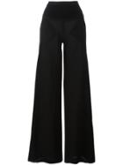 Rick Owens 'bias' Palazzo Pants - Black