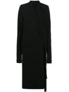 Haider Ackermann Mid-length Wrap Dress - Black