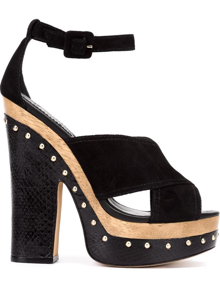 Alexandre Birman Studded Platform Sandals