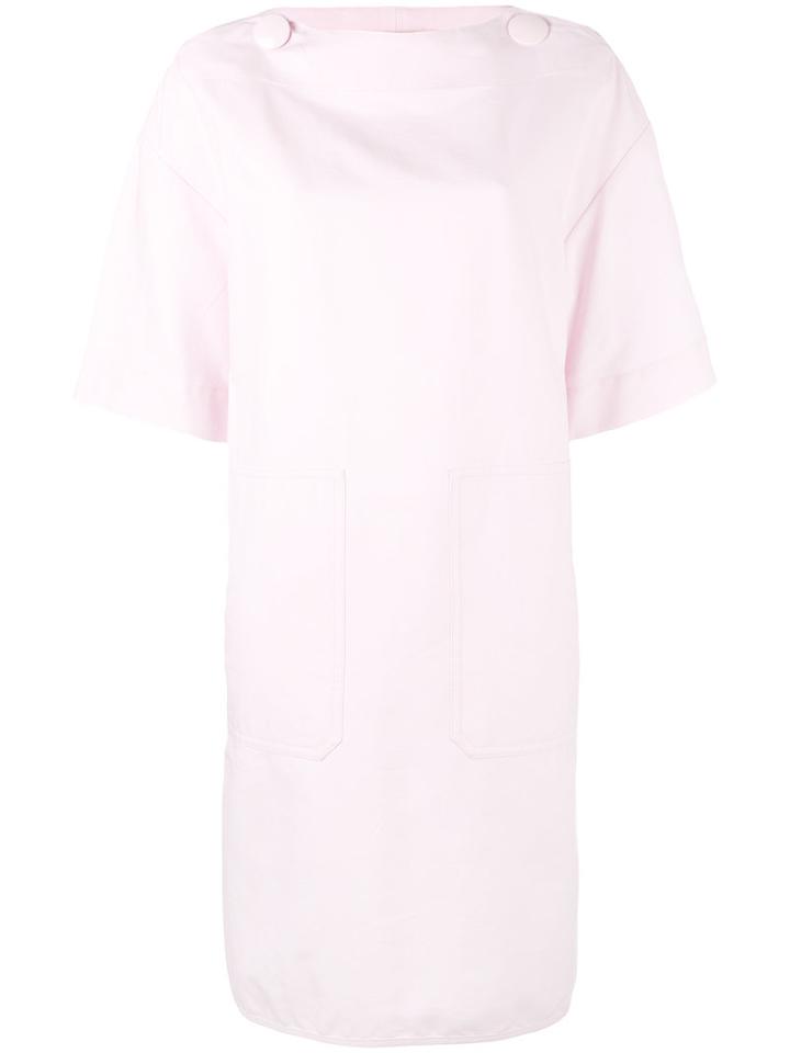 Marni - T-shirt Dress - Women - Cotton/viscose - 40, Pink/purple, Cotton/viscose