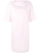 Marni - T-shirt Dress - Women - Cotton/viscose - 40, Pink/purple, Cotton/viscose