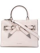 Karl Lagerfeld Rocky Bow Small Shopper Tote - Pink & Purple