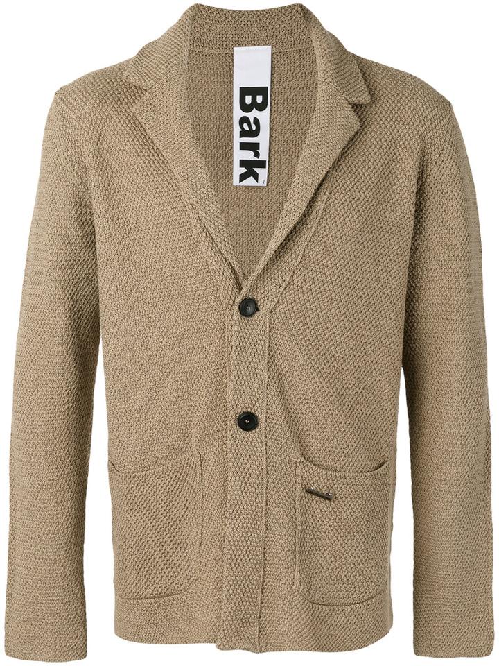 Bark - Classic Blazer - Men - Cotton - M, Nude/neutrals, Cotton