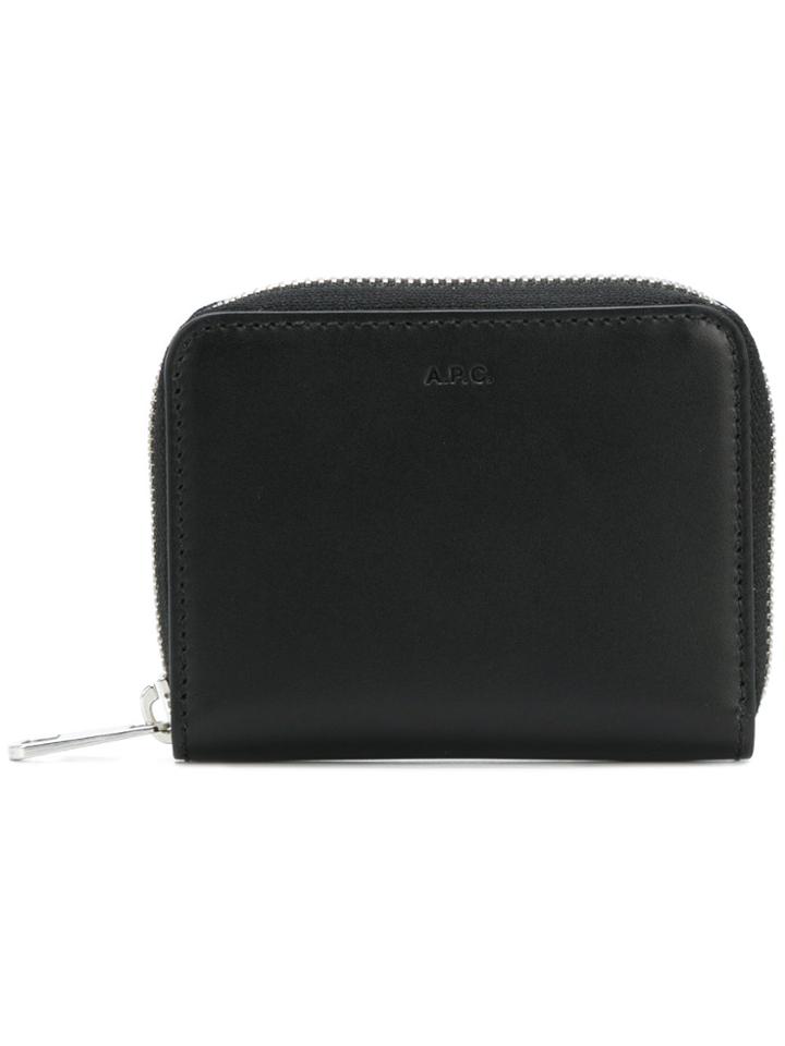 A.p.c. Compact Purse - Black