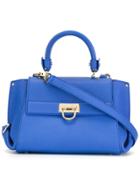 Salvatore Ferragamo 'sofia' Tote - Blue