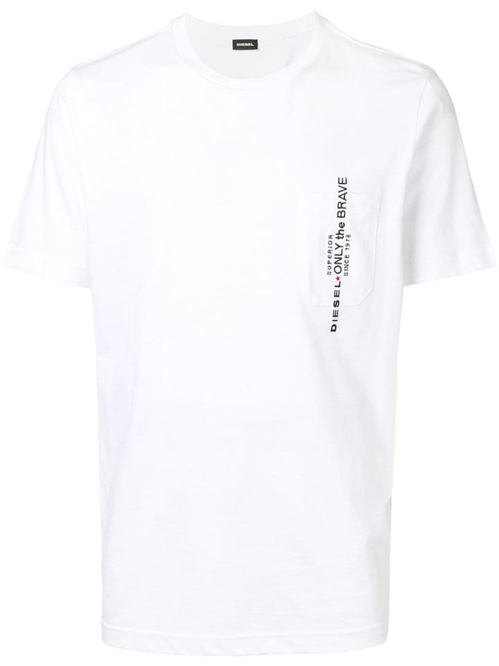 Diesel Only The Brave T-shirt - White