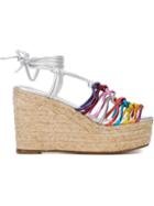 Chloé Jamie Strappy Wedge Sandals, Women's, Size: 39, Leather