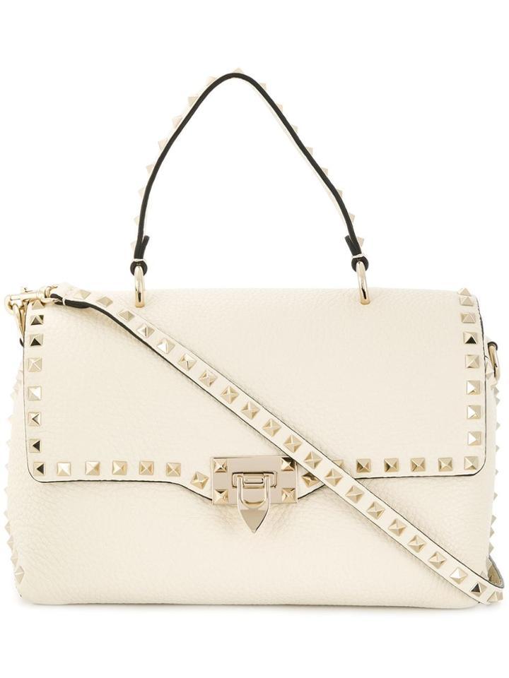 Valentino Valentino Garavani Rockstud Tote Bag - White