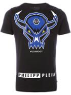 Philipp Plein 'lil Monster' T-shirt, Men's, Size: Large, Black, Cotton
