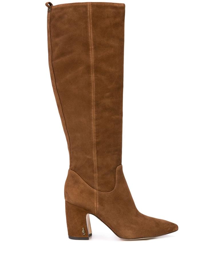 Sam Edelman Haisuef Knee Length Boots - Brown