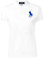 Polo Ralph Lauren - Large Logo Polo Shirt - Women - Cotton - M, White, Cotton