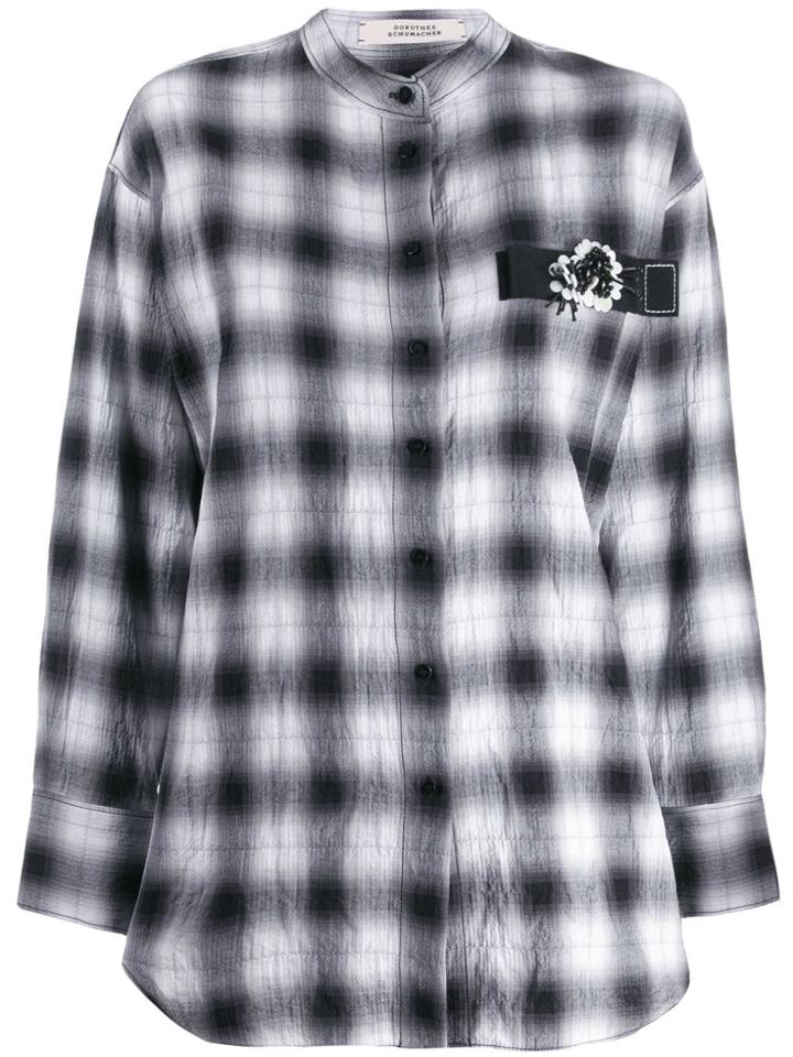 Dorothee Schumacher Check Print Shirt - Black