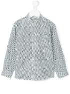 Cashmirino - Mandarin Collar Shirt - Kids - Cotton - 5 Yrs, White