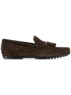 Tod's Tassle Loafers - Brown