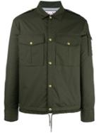 Moncler Gamme Bleu Lightweight Jacket, Men's, Size: 2, Green, Cotton/cupro/polyamide/feather Down