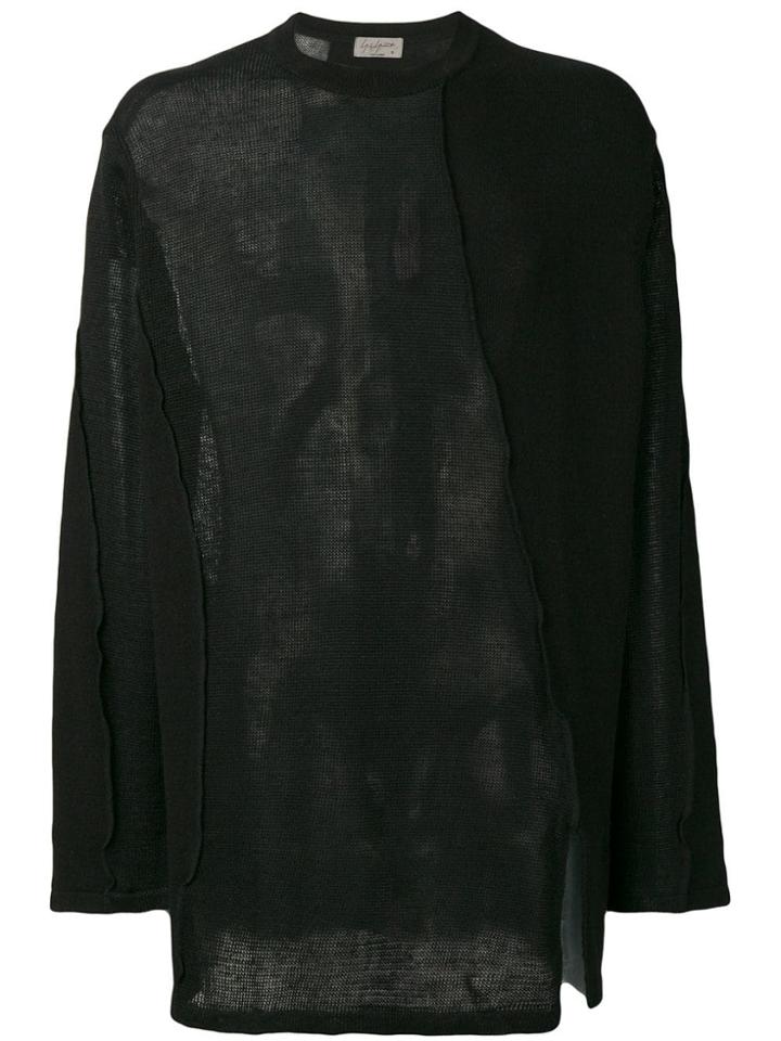 Yohji Yamamoto Fine Knit Jumper - Black