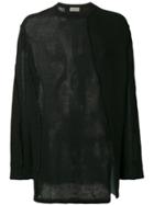 Yohji Yamamoto Fine Knit Jumper - Black