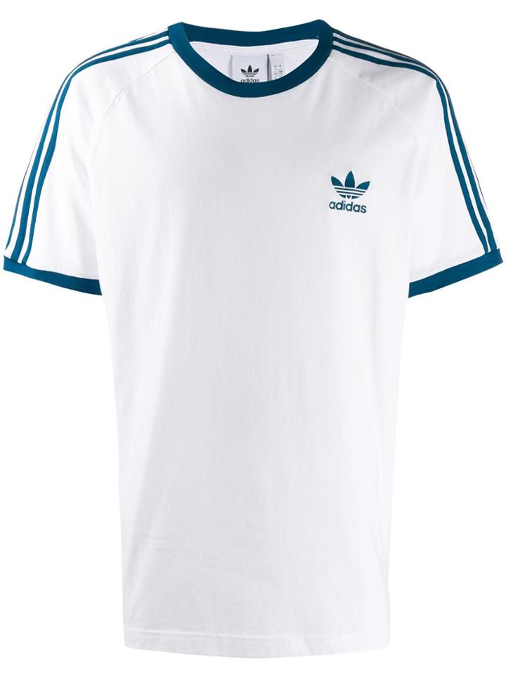 Adidas Three Stripes T-shirt - White
