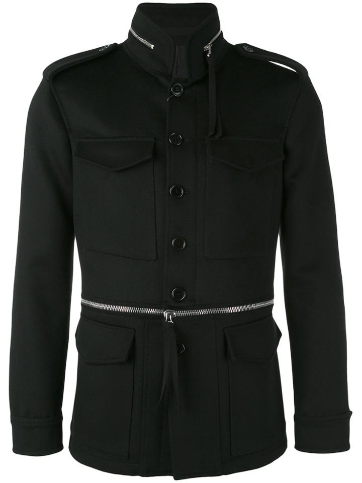 Alexander Mcqueen Field Jacket - Black