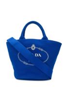 Prada Fabric Handbag - Blue