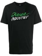 Diesel Industry Logo T-shirt - Black