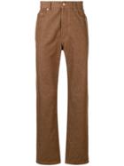 Ami Alexandre Mattiussi Straight Fit Jeans - Brown