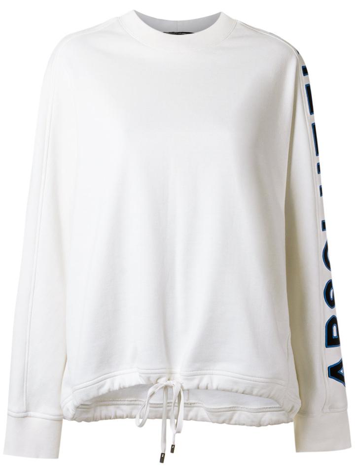 Reinaldo Lourenço - Sweatshirt - Women - Cotton - 40, White, Cotton