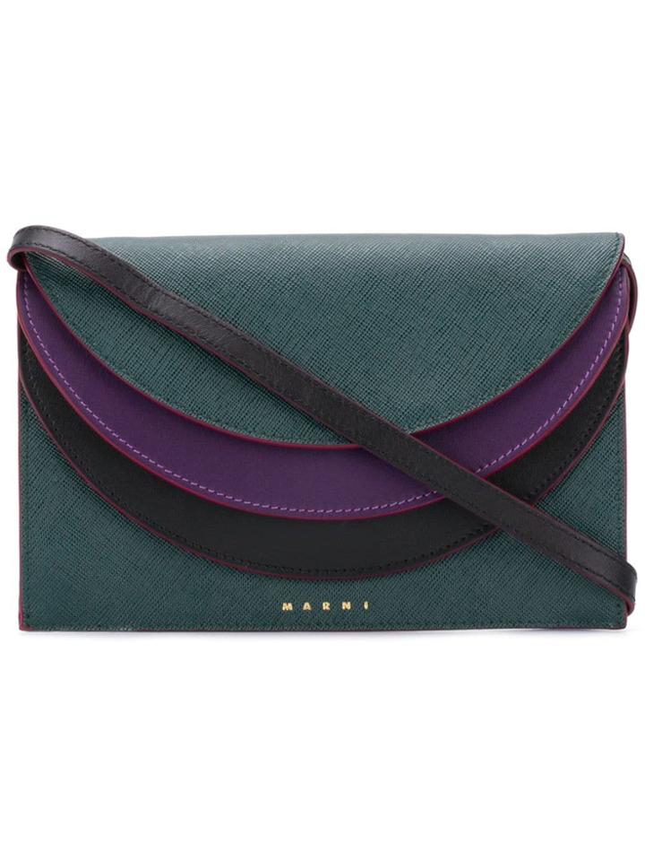 Marni Crossbody Wallet - Green