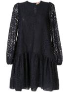 Nº21 Lace Shift Dress - Blue