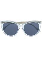 Gucci Eyewear Tinted Cat-eye Sunglasses - Blue
