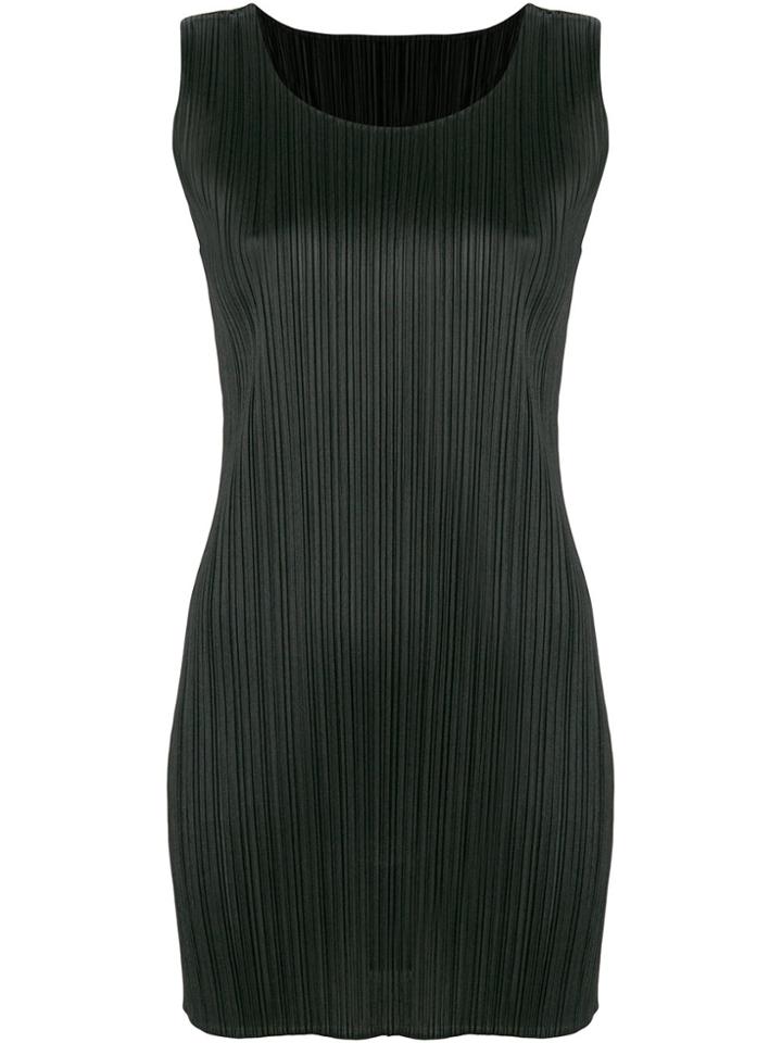 Pleats Please By Issey Miyake 'pleats Please' Dress - Black