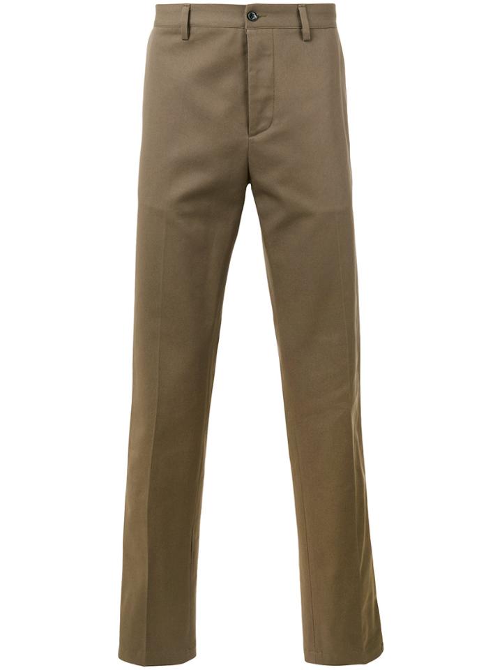 Mp Massimo Piombo Tapered Trousers - Green