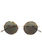 Matsuda Round Framed Sunglasses - Gold
