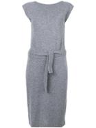 Cashmere In Love Cashmere Colette Knitted Dress - Grey