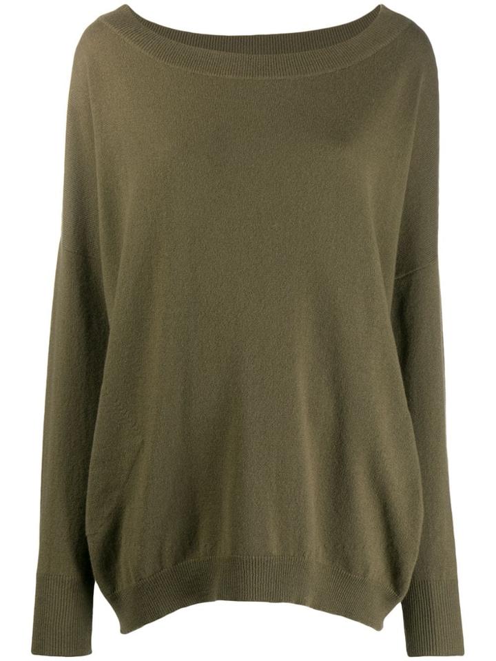Alyki Oversized Jumper - Green