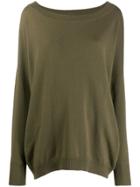Alyki Oversized Jumper - Green