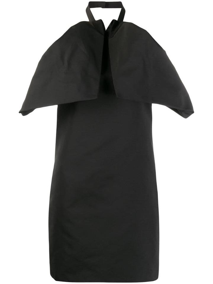Givenchy Ruffled Mini Dress - Black