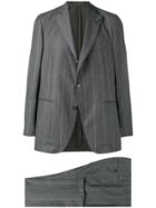 Gabriele Pasini Printed Fitted Suit - Grey