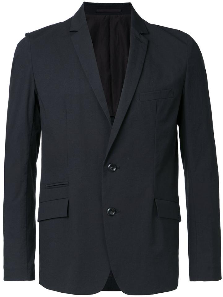 Attachment Classic Blazer, Men's, Size: 2, Black, Cotton/nylon/polyurethane