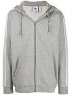 Adidas Zipped Hoodie - Grey