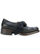 Cherevichkiotvichki Tied Strap Loafers - Black